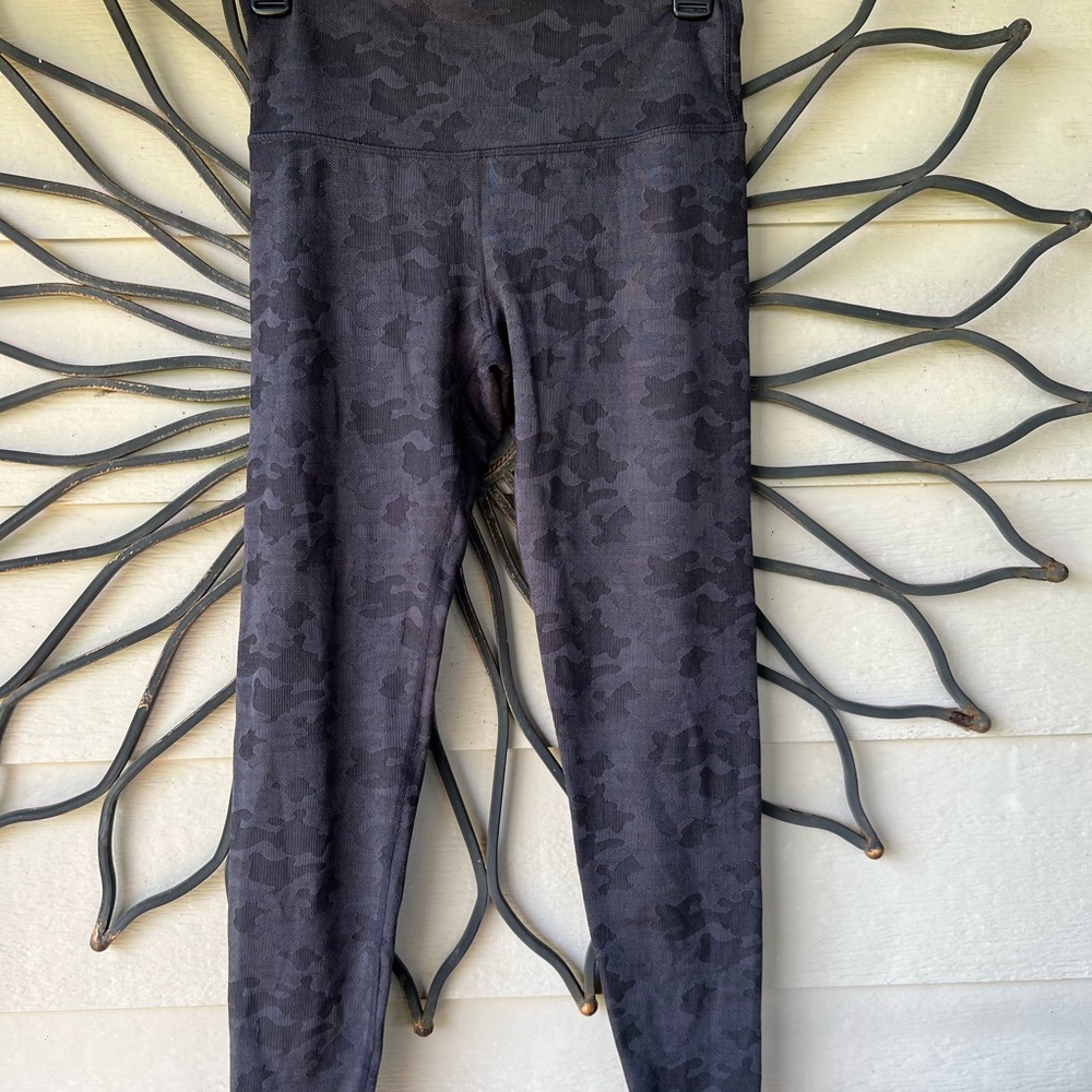 Kyodan Black Camouflage Leggings